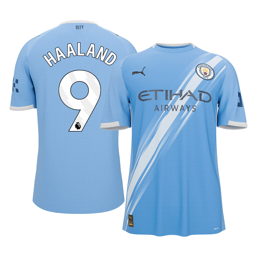 HAALAND #9 Manchester City Home Soccer Jersey 2025/26