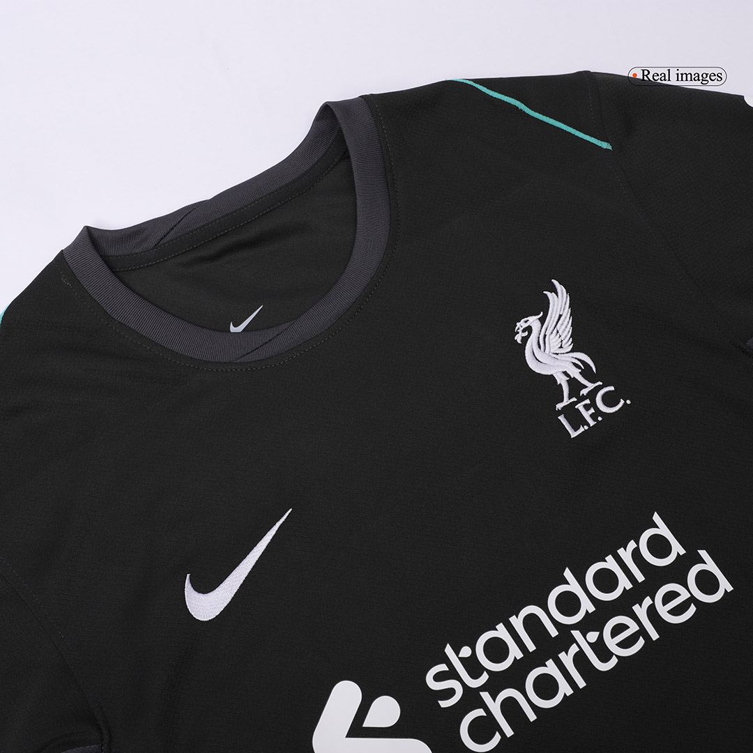 M.SALAH #11 Liverpool Away Soccer Jersey -UCL
