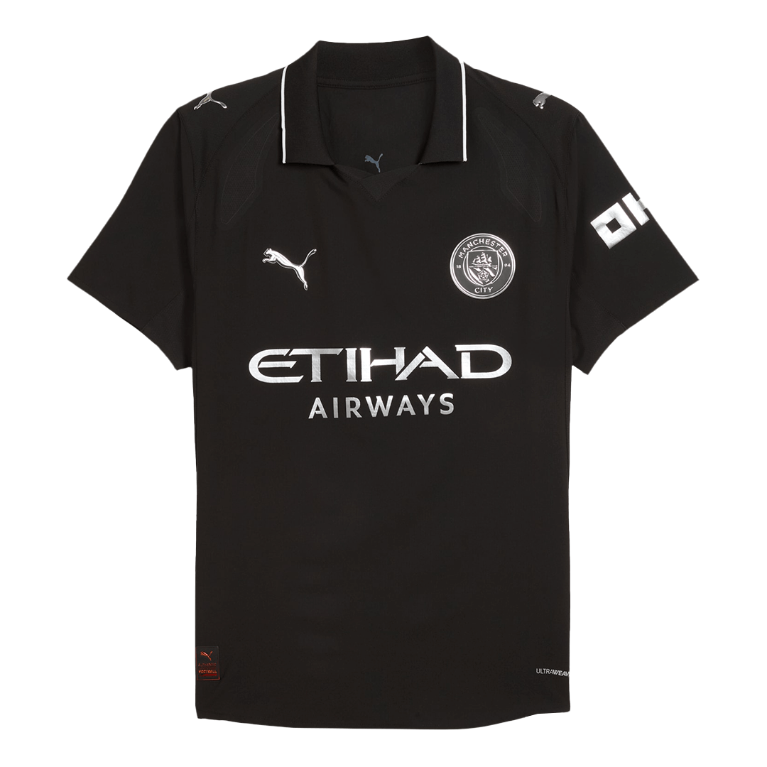 HAALAND #9 Manchester City Away Soccer Jersey 2025/26 Player Version