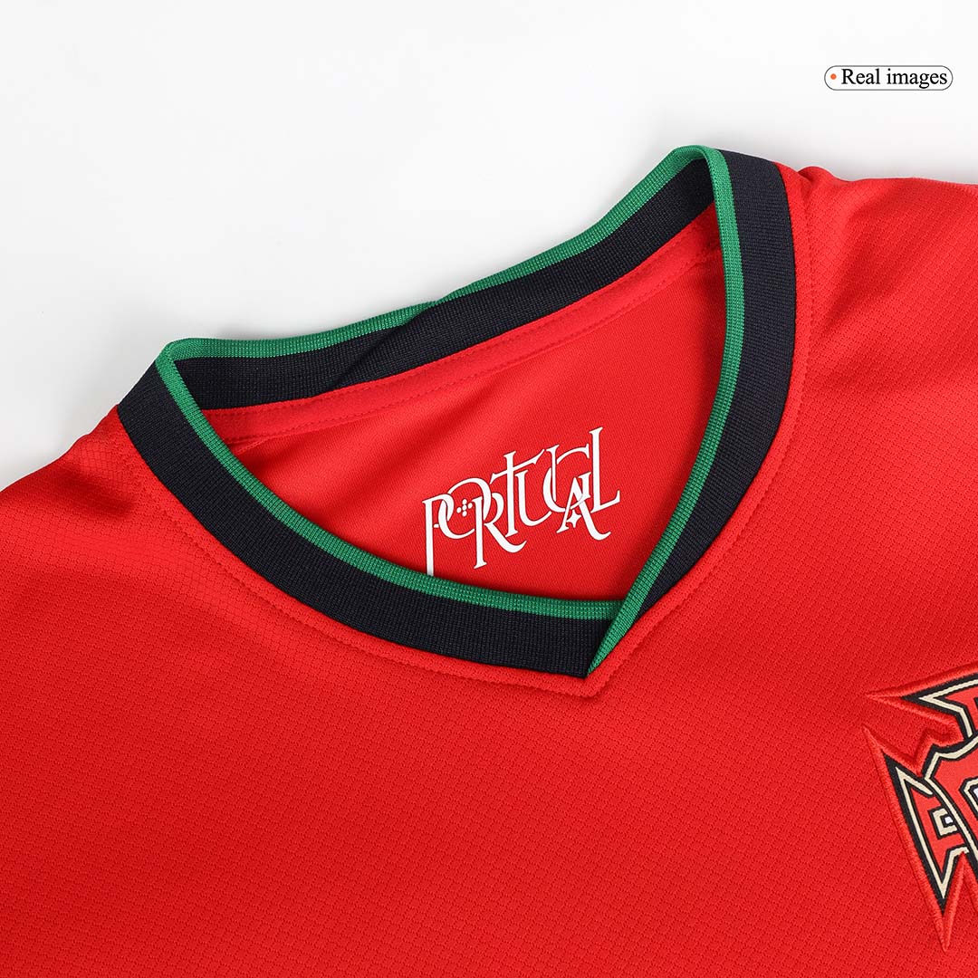 Authentic RONALDO #7 Portugal Home Soccer Jersey Euro