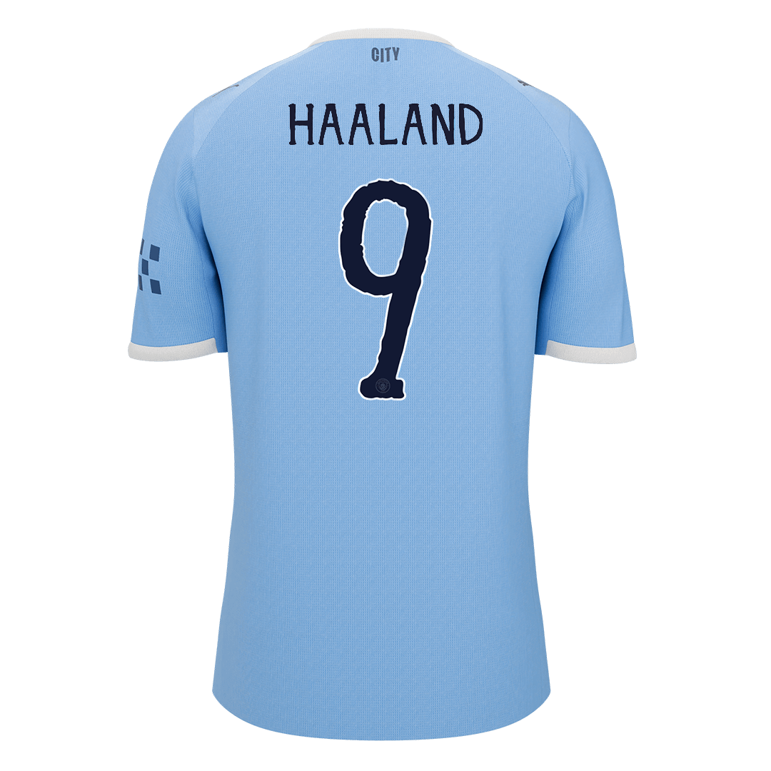 HAALAND #9 Manchester City Home Soccer Jersey 2025/26